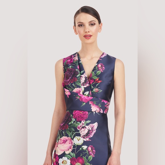 Kay Unger Caroline Column Gown - Picture 3 of 8